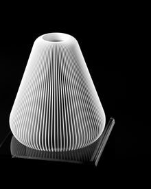 Pleated Cone Vase