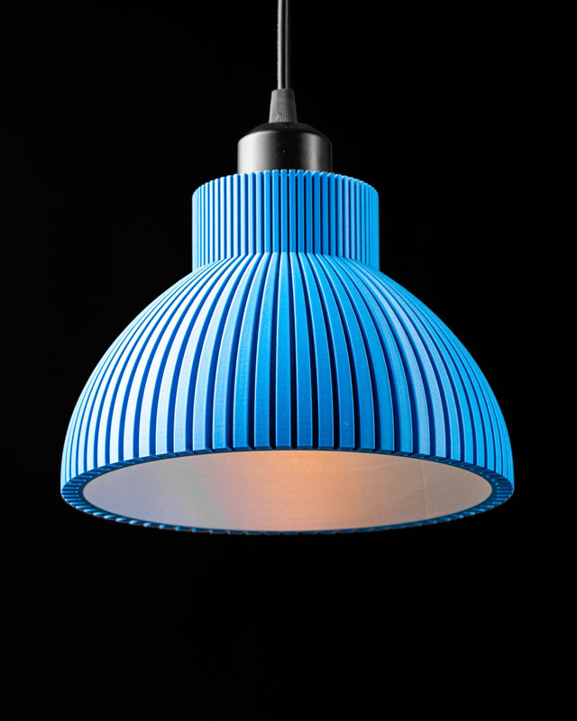 Rib Bell Pendant Light
