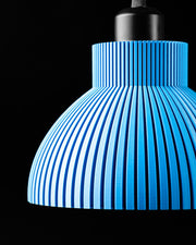 Rib Bell Pendant Light - 3D printed pendant light by Valence Objects