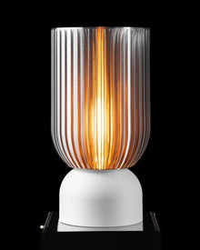 Ribbed Cylinder Table Lamp
