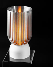 Ribbed Cylinder Table Lamp