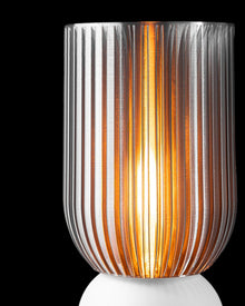 Ribbed Cylinder Table Lamp