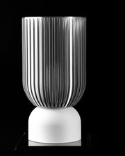 Ribbed Cylinder Table Lamp - 3D printed table lamp by Valence Objects