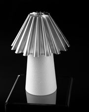 Pleat Cone Mini Lamp - 3D printed mini lamp by Valence Objects