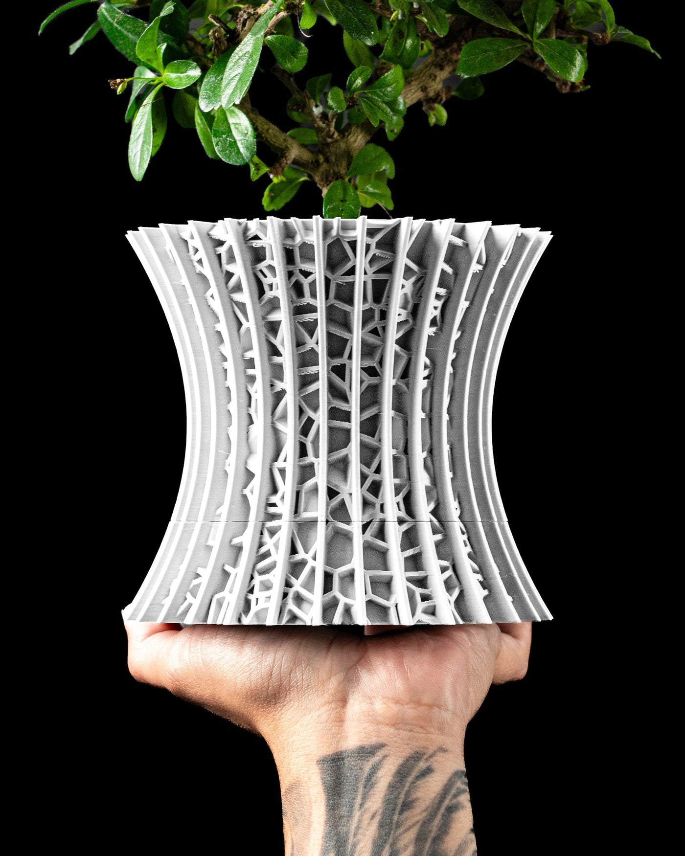Hourglass Web Planter