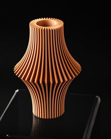 Hourglass Fin Vase