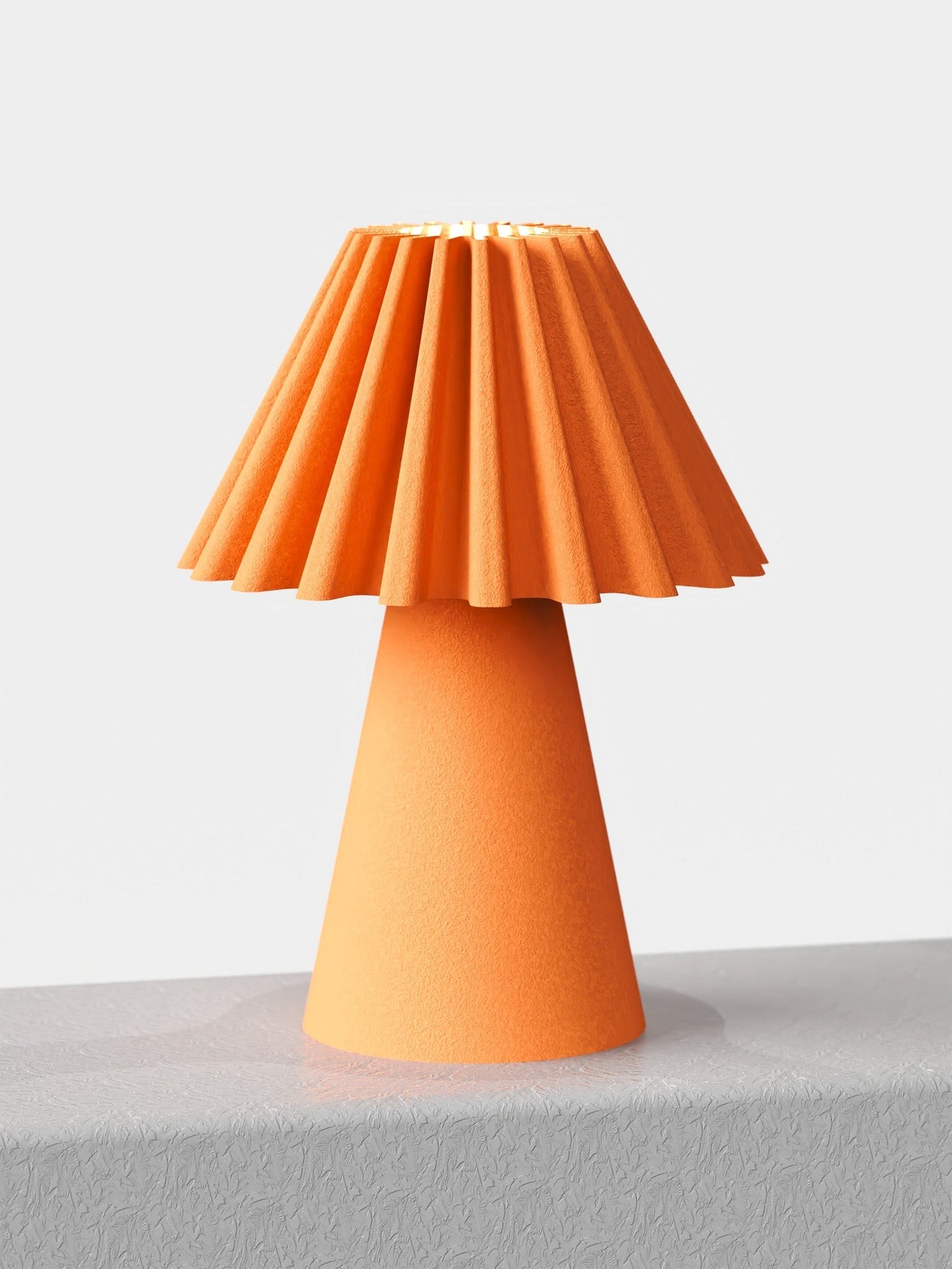 Pleat Mushroom Table Lamp
