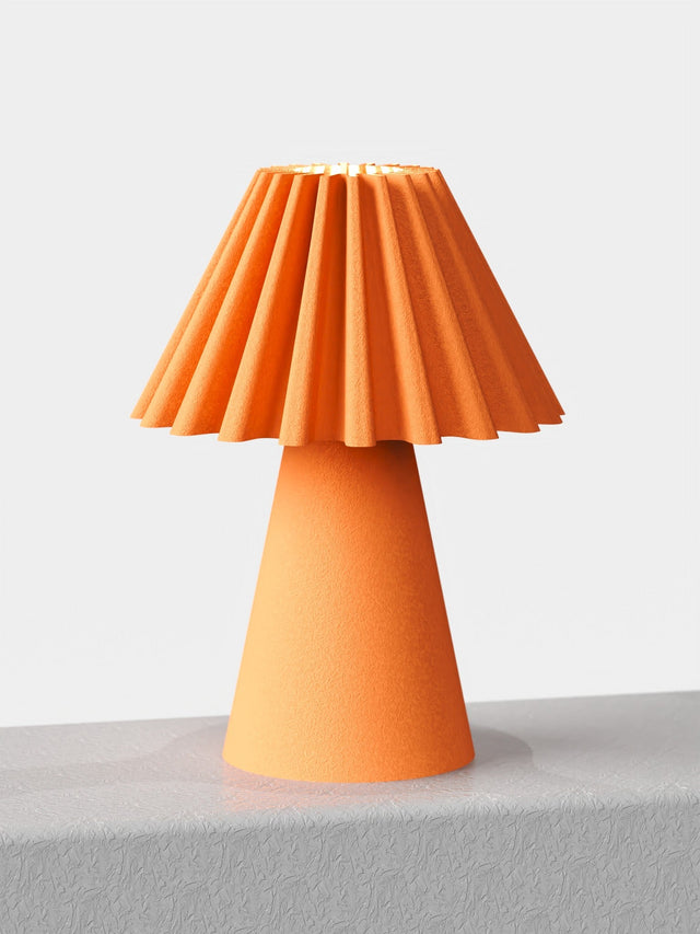 Pleat Mushroom Table Lamp