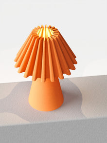 Pleat Mushroom Table Lamp