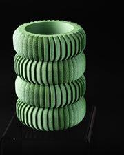 Ring Tier Planter - 3D printed planter by Valence Objects