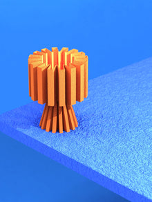 Rib Drum Mini Table Lamp