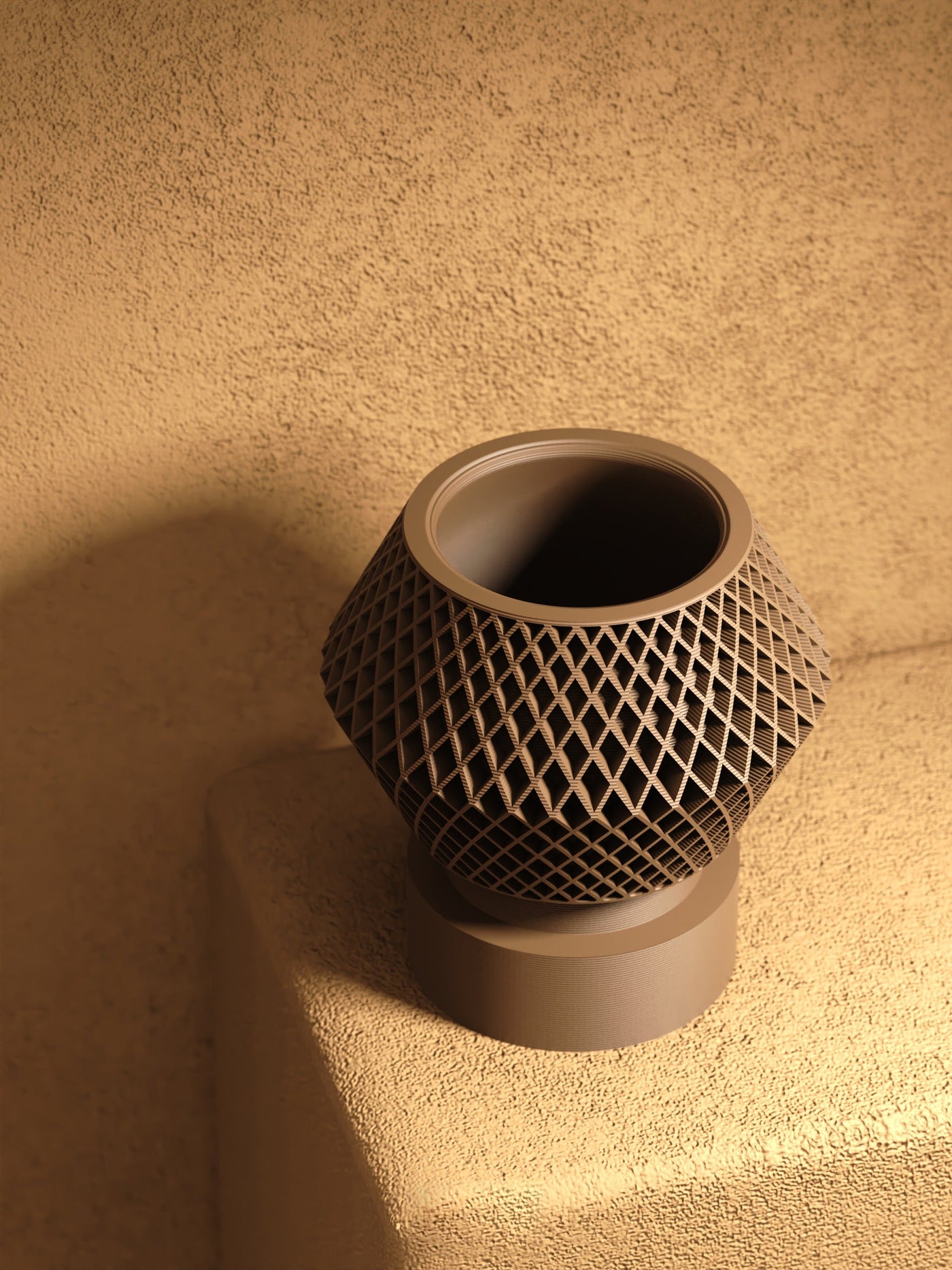 Diamond Foot Planter