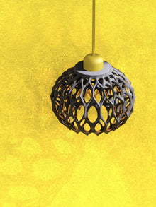 Oval Lattice Pendant Light