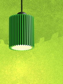 Rib Tube Pendant Light