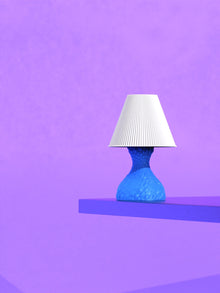 Faceted Base Table Lamp