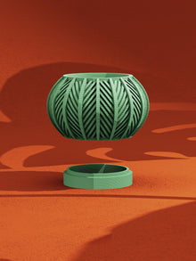 Chevron Round Planter