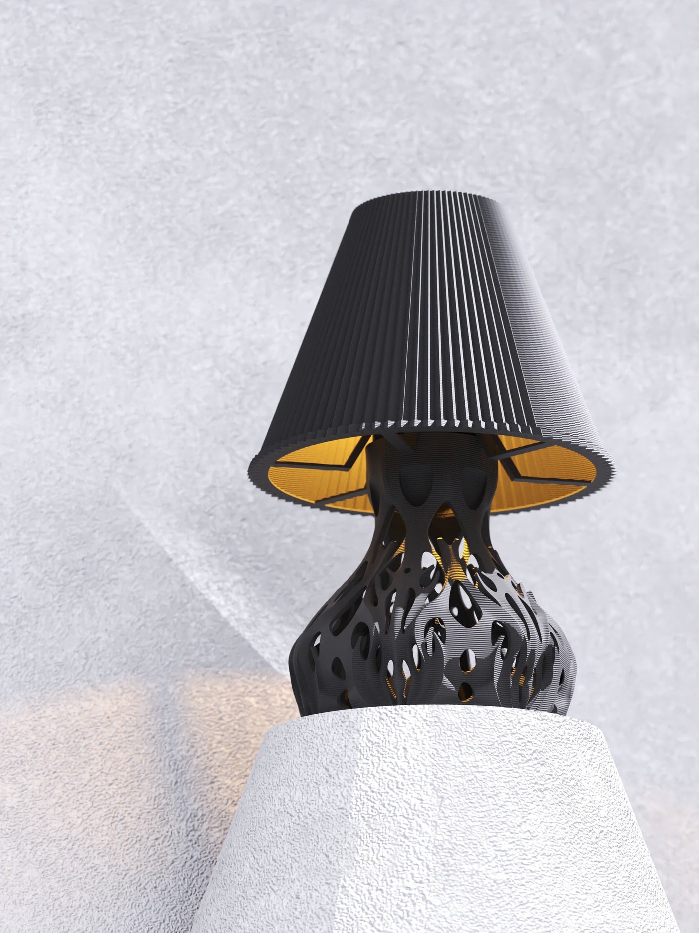 Drip Base Table Lamp