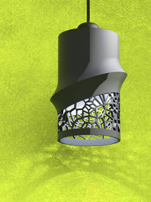 Mosaic Cylinder Pendant Light