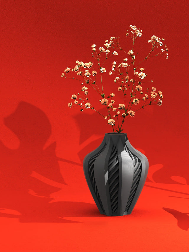 Twist Flame Vase