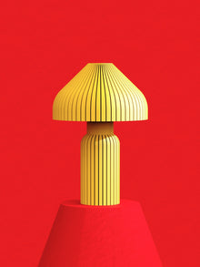 Rib Column Table Lamp