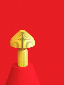 Rib Column Table Lamp