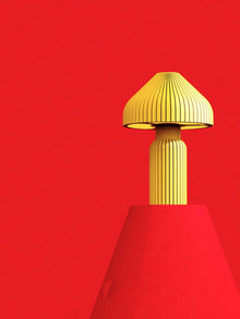 Rib Column Table Lamp