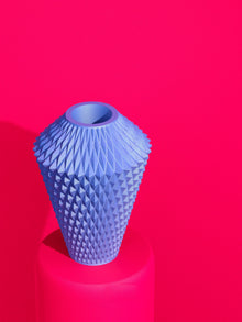 Facet Column Vase