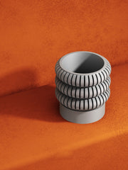Triple Ring Planter - 3D printed planter by Valence Objects