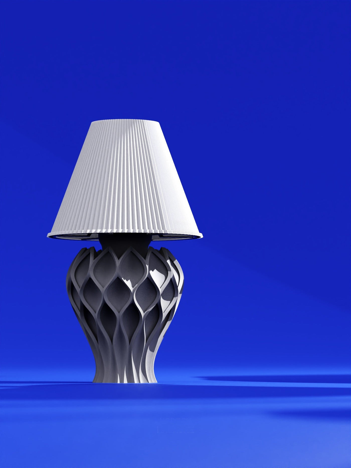 Quilt Base Table Lamp