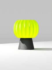 Pumpkin Shade Mini Lamp - 3D printed mini lamp by Valence Objects
