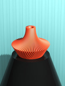 Flared Pleat Vase