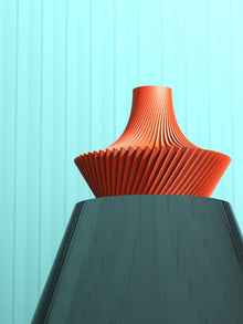 Flared Pleat Vase