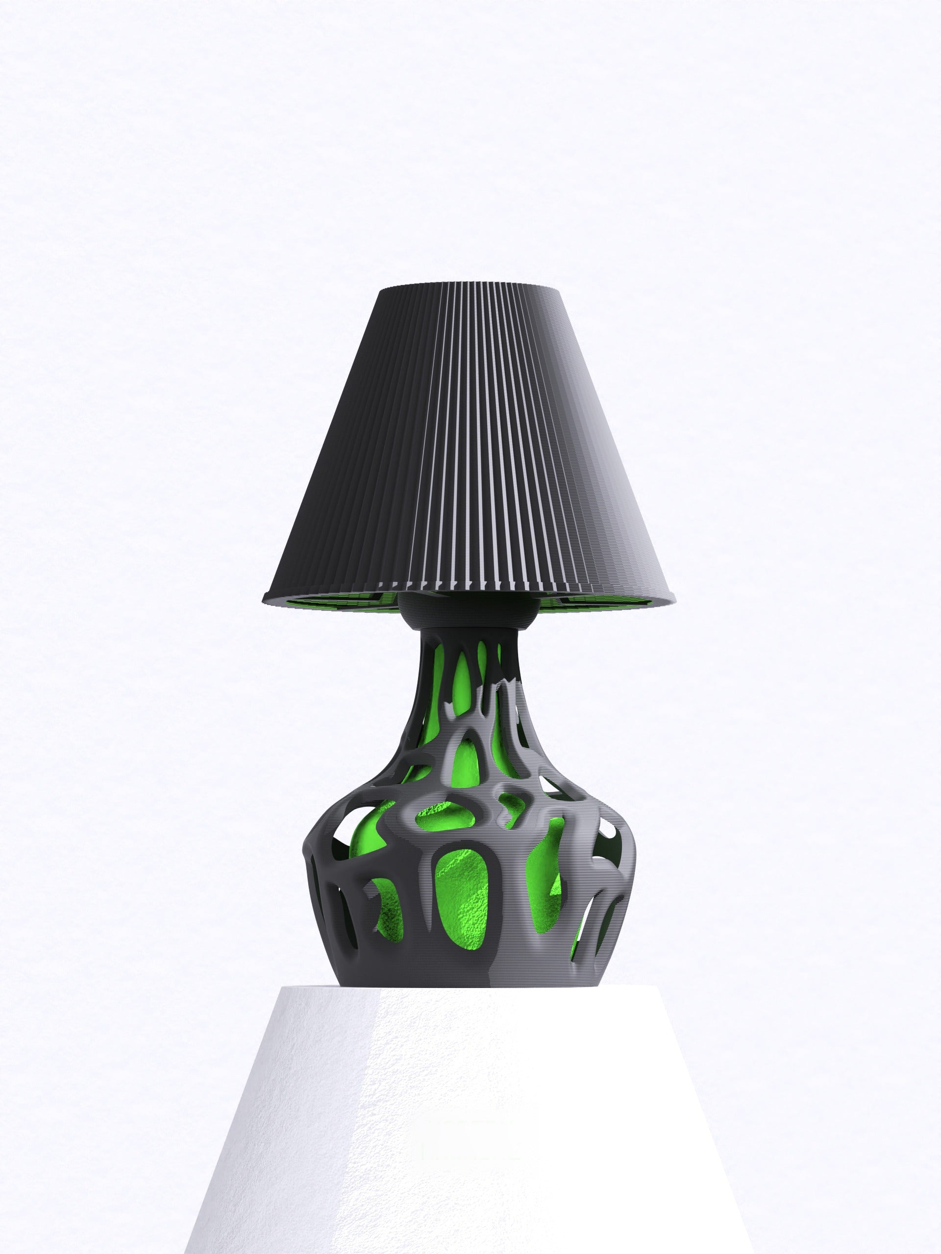 Cell Glow Table Lamp - 3D printed table lamp by Valence Objects
