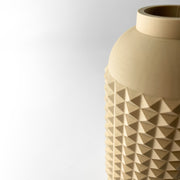 Pyramid Stud Vase - 3D printed vase by Valence Objects