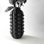 Knob Capsule Vase - 3D printed vase by Valence Objects