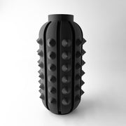 Knob Capsule Vase - 3D printed vase by Valence Objects
