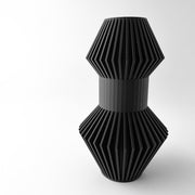 Angular Fin Vase - 3D printed vase by Valence Objects