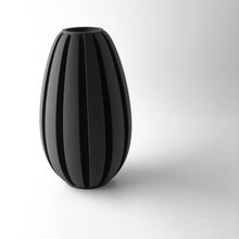 Fin Oval Vase