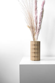 Dot Column Vase - 3D printed vase by Valence Objects
