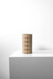 Dot Column Vase - 3D printed vase by Valence Objects