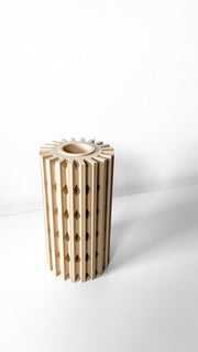 Dot Column Vase - 3D printed vase by Valence Objects