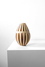 Rib Bud Vase - 3D printed vase by Valence Objects