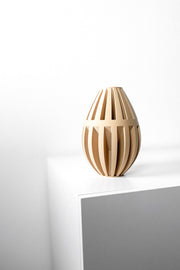 Rib Bud Vase - 3D printed vase by Valence Objects