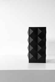 Stud Slab Vase - 3D printed vase by Valence Objects
