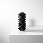 Zigzag Pleat Vase - 3D printed vase by Valence Objects