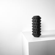 Zigzag Pleat Vase - 3D printed vase by Valence Objects