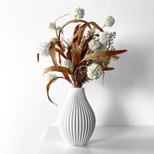 Fine Rib Teardrop Vase