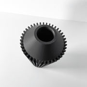 Rib Cone Vase - 3D printed vase by Valence Objects