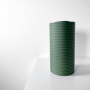 Micro Rib Vase - 3D printed vase by Valence Objects