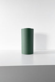 Micro Rib Vase - 3D printed vase by Valence Objects